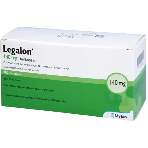 Cirrhosis of the liver LEGALON 140 hard capsules 180 pc