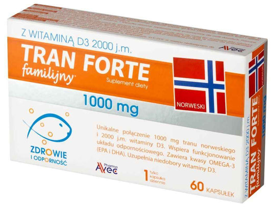 Cod Liver Oil Forte 60 capsules