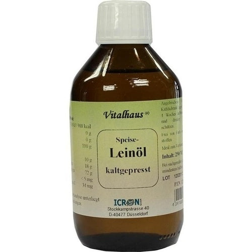 Cold-pressed linseed oil Vitalhaus 250 ml