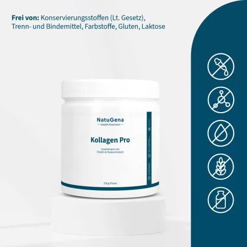 Collagen Pro Hyaluronic Acid + Vitamin C + Biotin Powder 330 g - 9