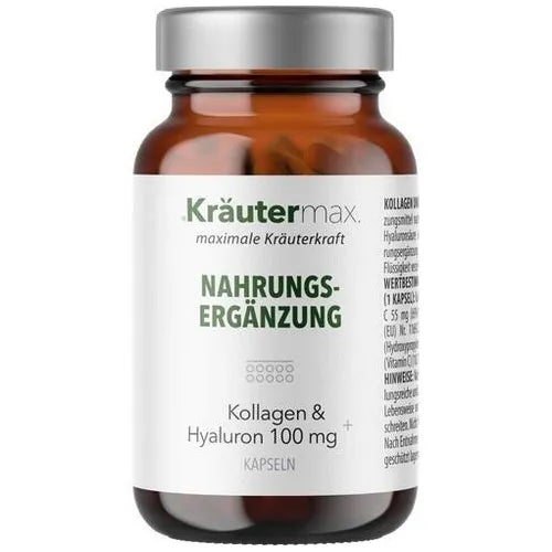 Collagen & Hyaluronic Acid 100 mg+ Capsules 60 count