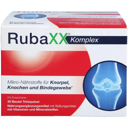 Collagen hydrolyzate, glucosamine, chondroitin sulfate, hyaluronic acid, RUBAXX complex powder bag - 2