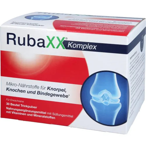 Collagen hydrolyzate, glucosamine, chondroitin sulfate, hyaluronic acid, RUBAXX complex powder bag - 3