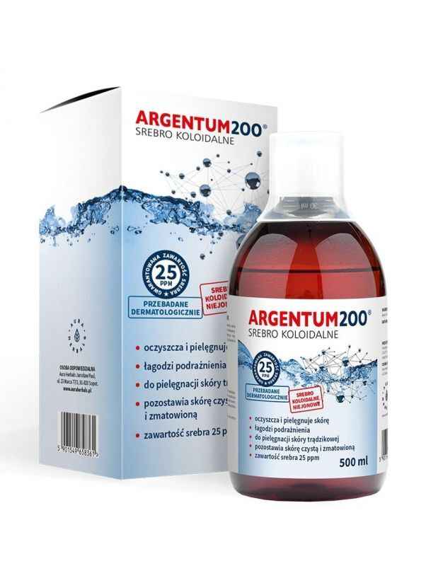 Argentum 200 (25 ppm) Colloidal Silver - tonic