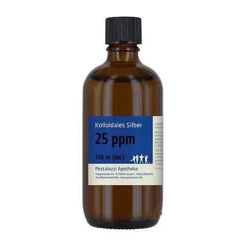 Colloidal silver bidist. (Silver water) 25 ppm