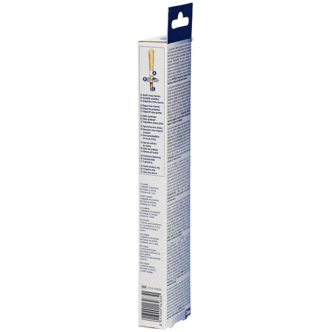 Conical ear candles with beeswax, 2 pieces
