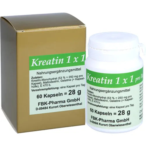 Creatine 1x1 per day Capsules 60 count