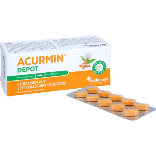 Curcumin, ACURMIN Depot gastro-resistant tablets