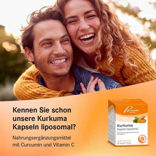 Curcumin and Vitamin C, Liposomal turmeric capsules