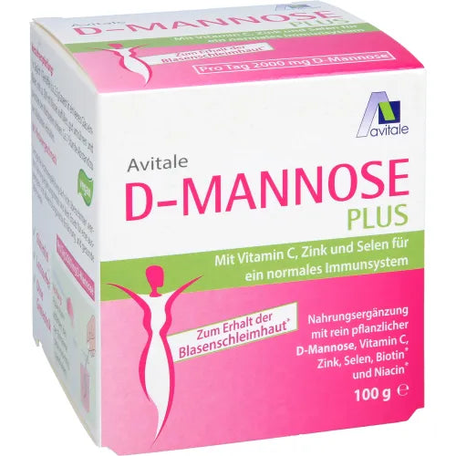D-MANNOSE PLUS 2000 mg powder with vit. And minerals 100 g - 5