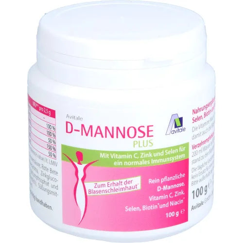 D-MANNOSE PLUS 2000 mg powder with vit. And minerals 100 g - 6