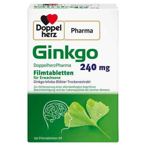 DEMENTIA, GINKGO DOPPELHERZPHARMA 240 mg film-coated tablets