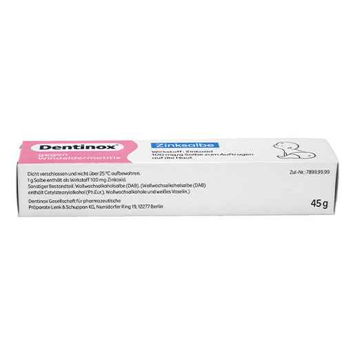 DENTINOX zinc ointment for diaper dermatitis