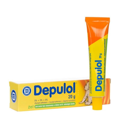 DEPULOL gel 20g peruvian balsam