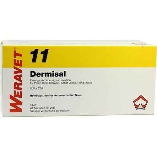 DERMISAL 11 ampoules vet.