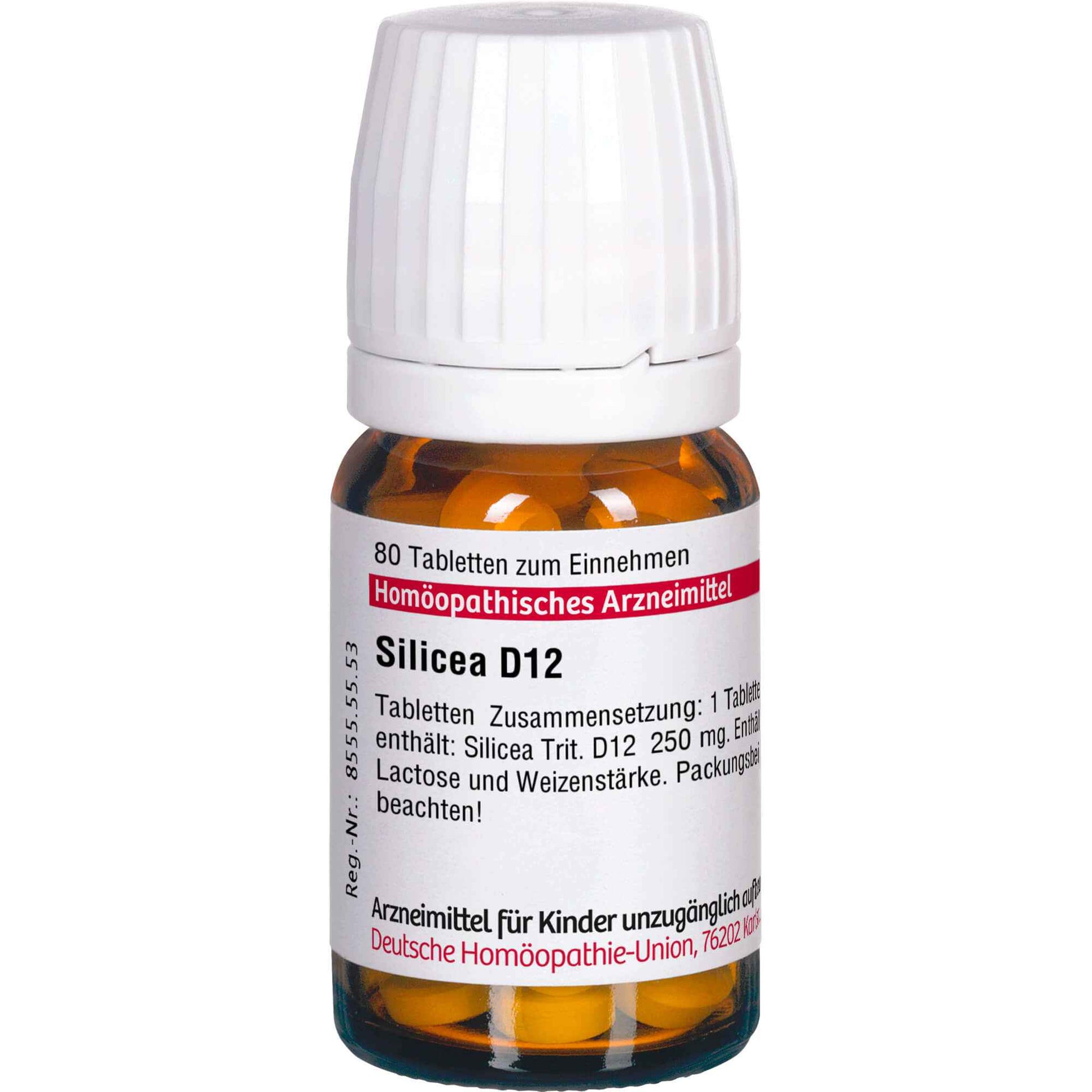 DHU SILICEA D 12 Tablets 80 Pcs