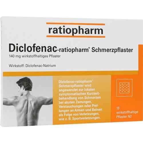 DICLOFENAC-ratiopharm pain patch