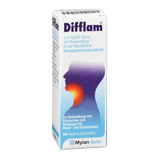 DIFFLAM 1.5 mg,ml spray for use in the oral cavity - UKDorf 