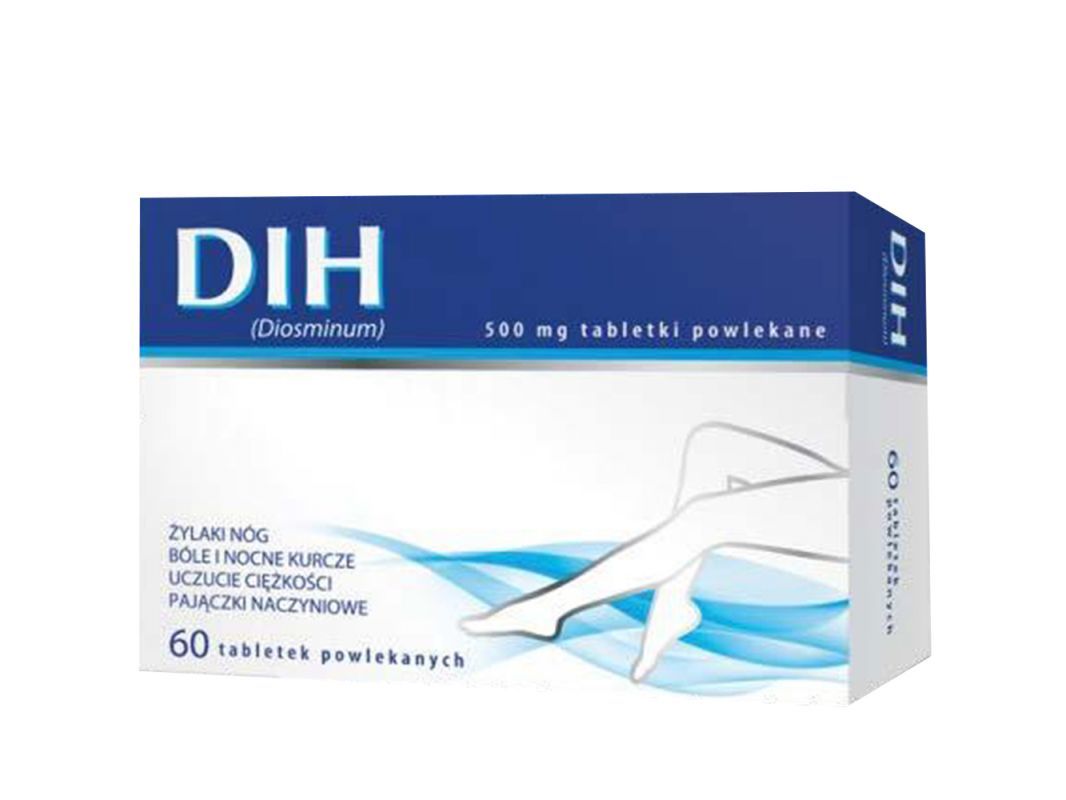 DIH 500mg x 60 tablets, venous insufficiency Hasco
