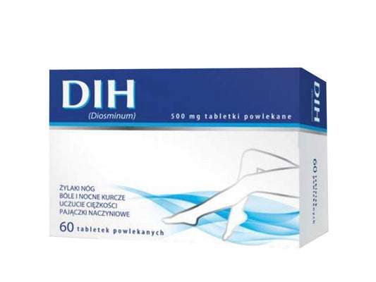 DIH 500mg x 60 tablets, venous insufficiency Hasco