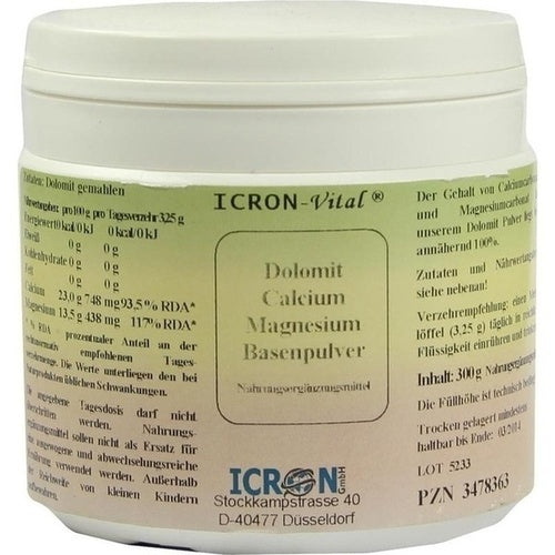 DOLOMIT Calcium Magnesium Base Powder Icron Vital 300 g