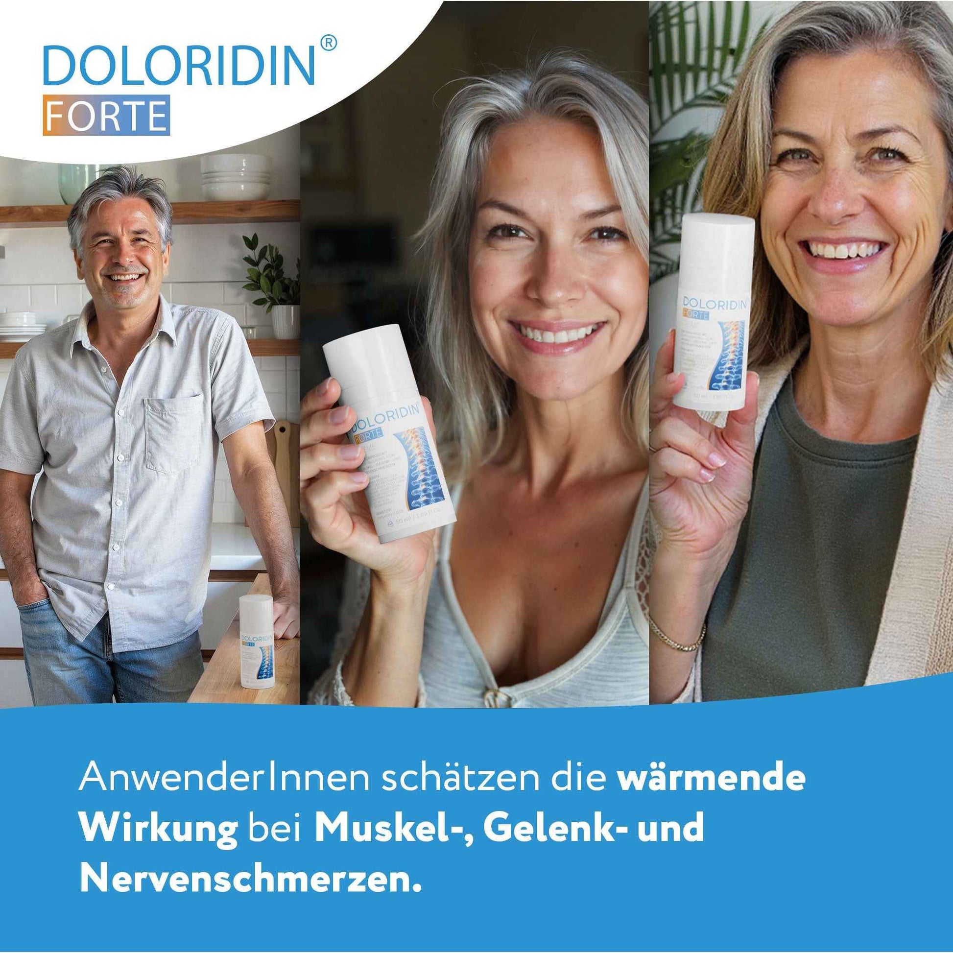 DOLORIDIN Forte Cream for muscle and joint pain 50 ml