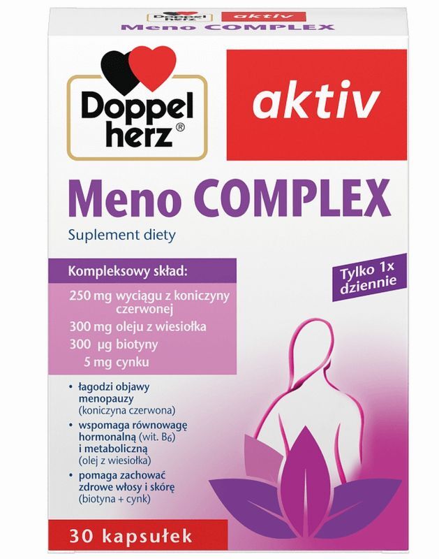 DOPPELHERZ Aktiv Meno Complex x 30 capsules