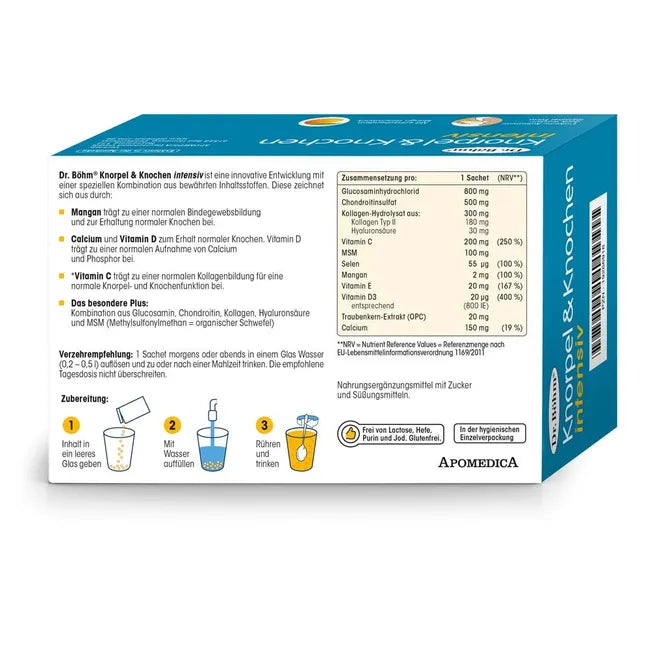 DR.BÖHM Cartilage & Bone Intensive Drinking Powder - UKDorf 