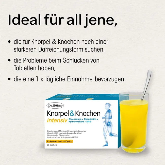 DR.BÖHM Cartilage & Bone Intensive Drinking Powder - UKDorf 