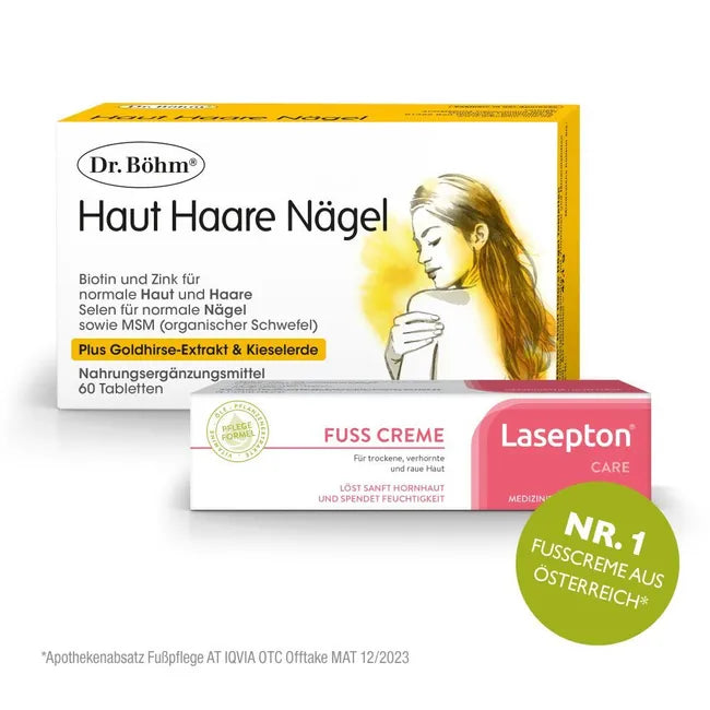 DR.BÖHM Skin Hair Nails+Foot Cream Lasepton Set - UKDorf 