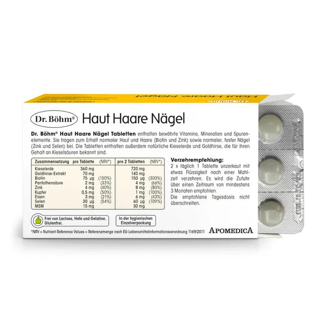 DR.BÖHM Skin Hair Nails Tablets - UKDorf 