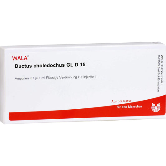 DUCTUS CHOLEDOCHUS GL D 15 ampoules