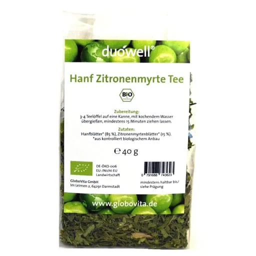 DUOWELL Hemp Lemon Myrtle Tea Organic - UKDorf 