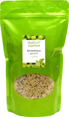 DUOWELL Superfood Organic Hemp Nuts Shelled - UKDorf 