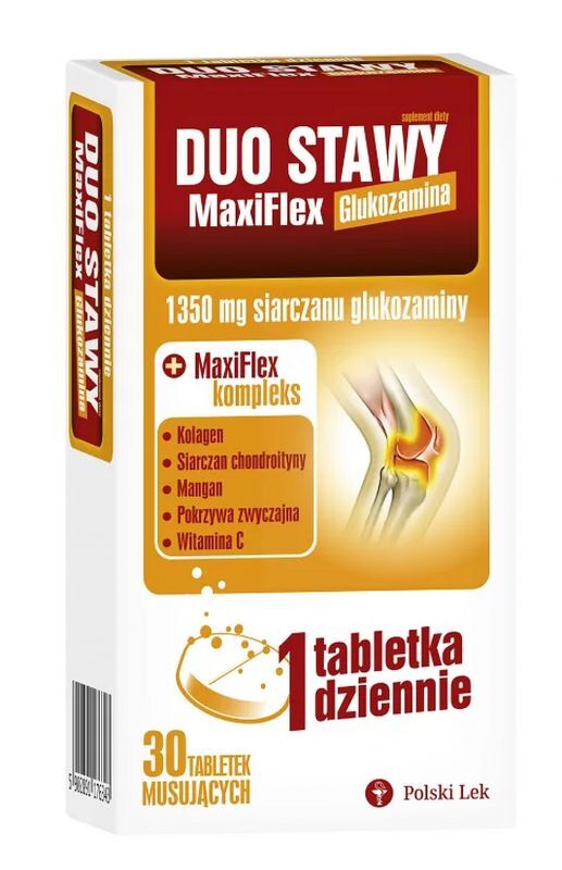 DUO STAWY Maxiflex Glucosamine x 30 tabl. sparkling