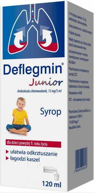 Deflegmin Junior, syrup