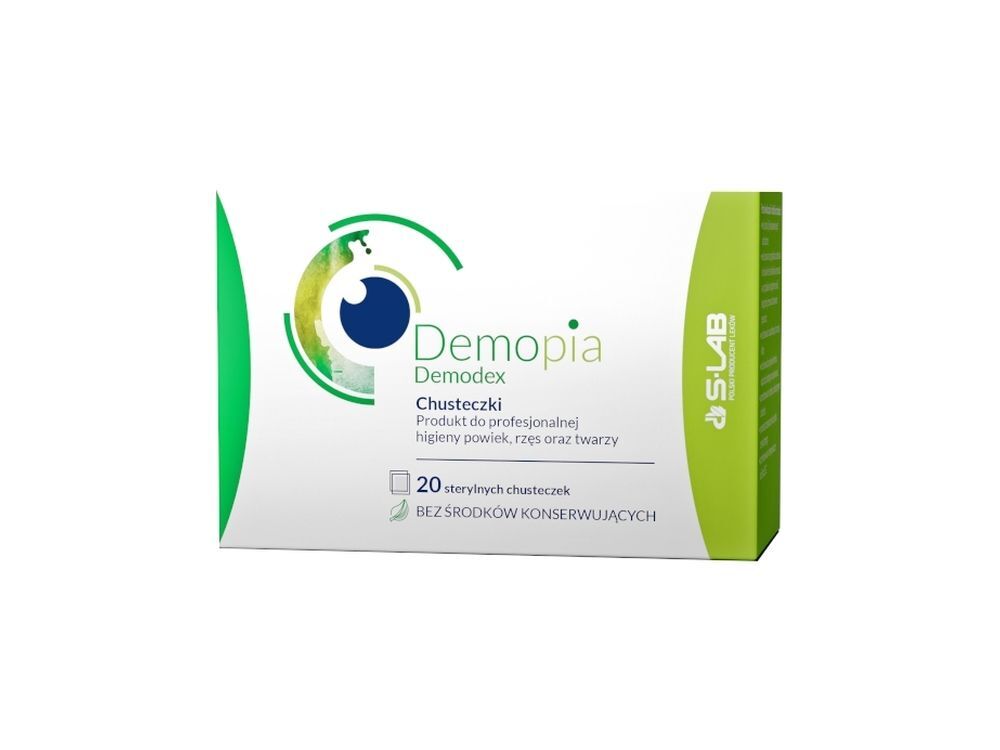 eyelid wipes Demopia Demodex wipes