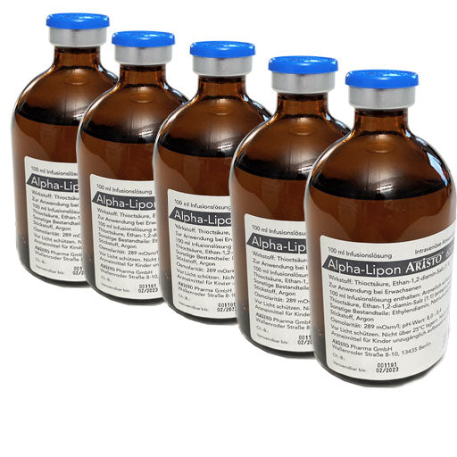 Diabetes nerve damage, ALPHA LIPON Aristo 600 mg solution for infusion - UKDorf 