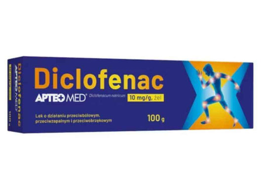 Diclofenac APTEO MED gel 0.01g/g 100g
