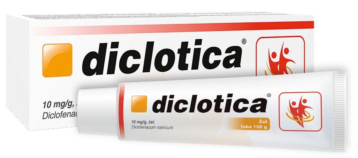Diclotica gel inflammation of joints 100