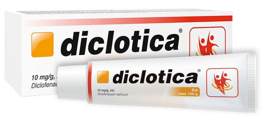 Diclotica gel inflammation of joints 100