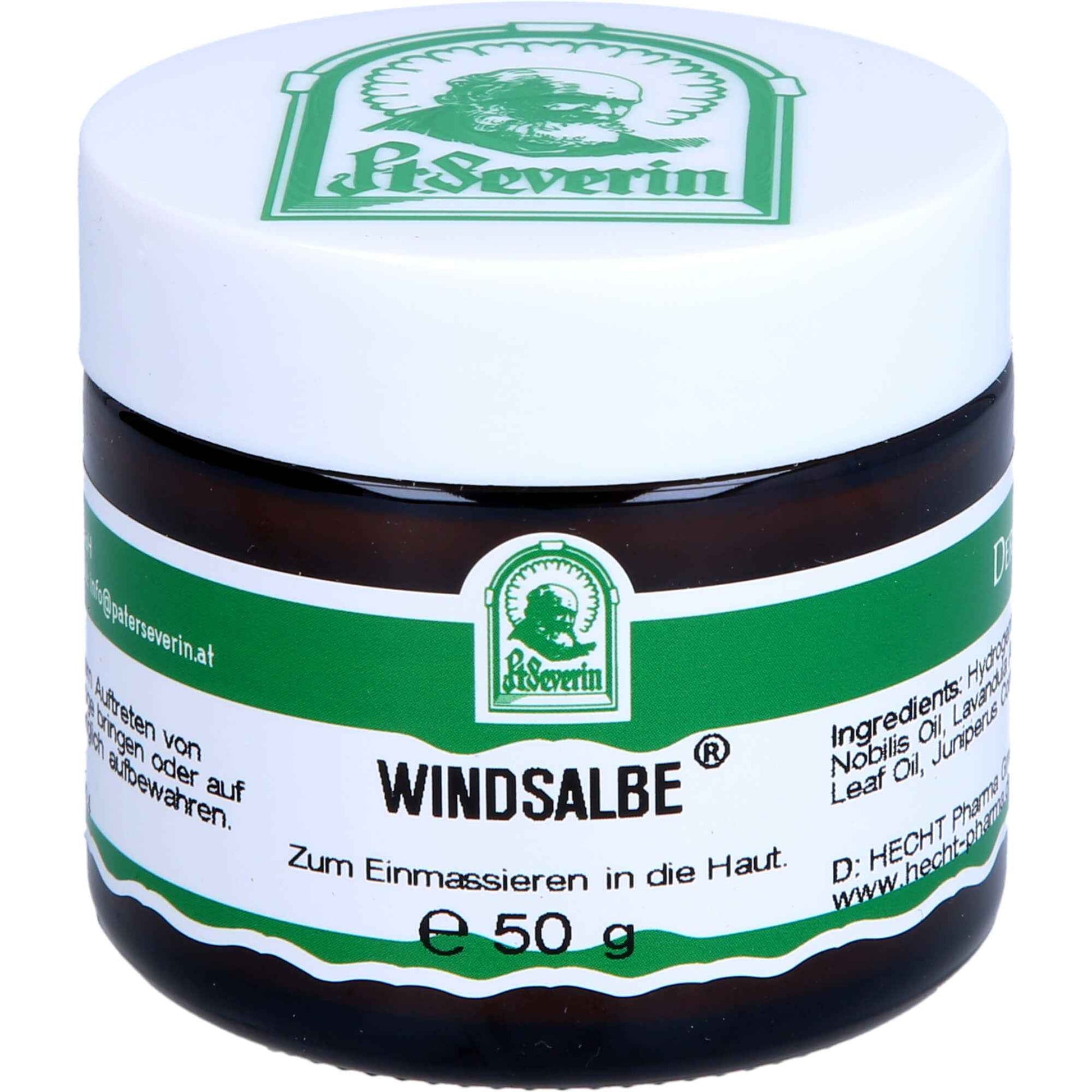 Digestive function in cases of indigestion, St. Severin Wind Ointment