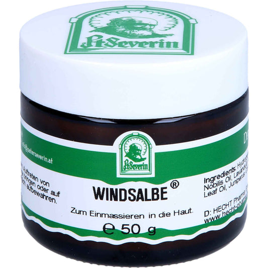 Digestive function in cases of indigestion, St. Severin Wind Ointment