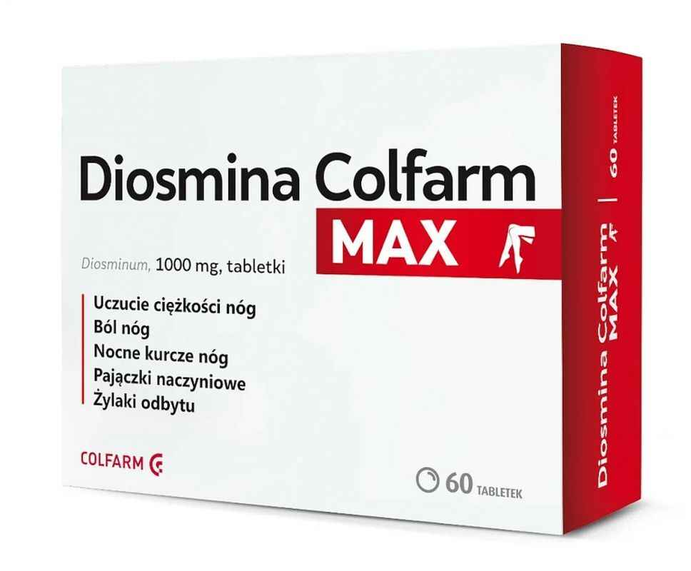 Diosmina Colfarm Max x 60 tablets