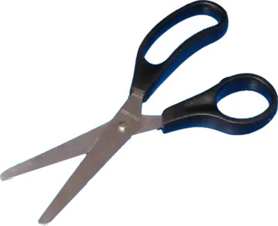 Disposable bandage scissors, sterile, blunt