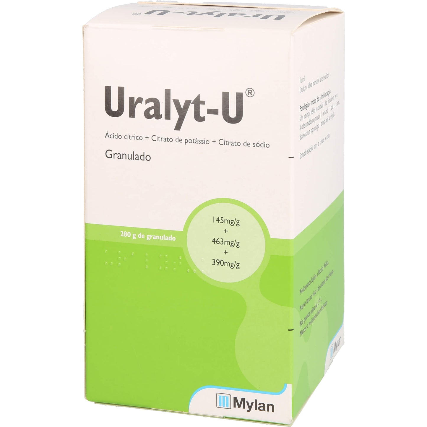 Dissolving uric acid stones and for metaphylaxis, URALYT-U Granules