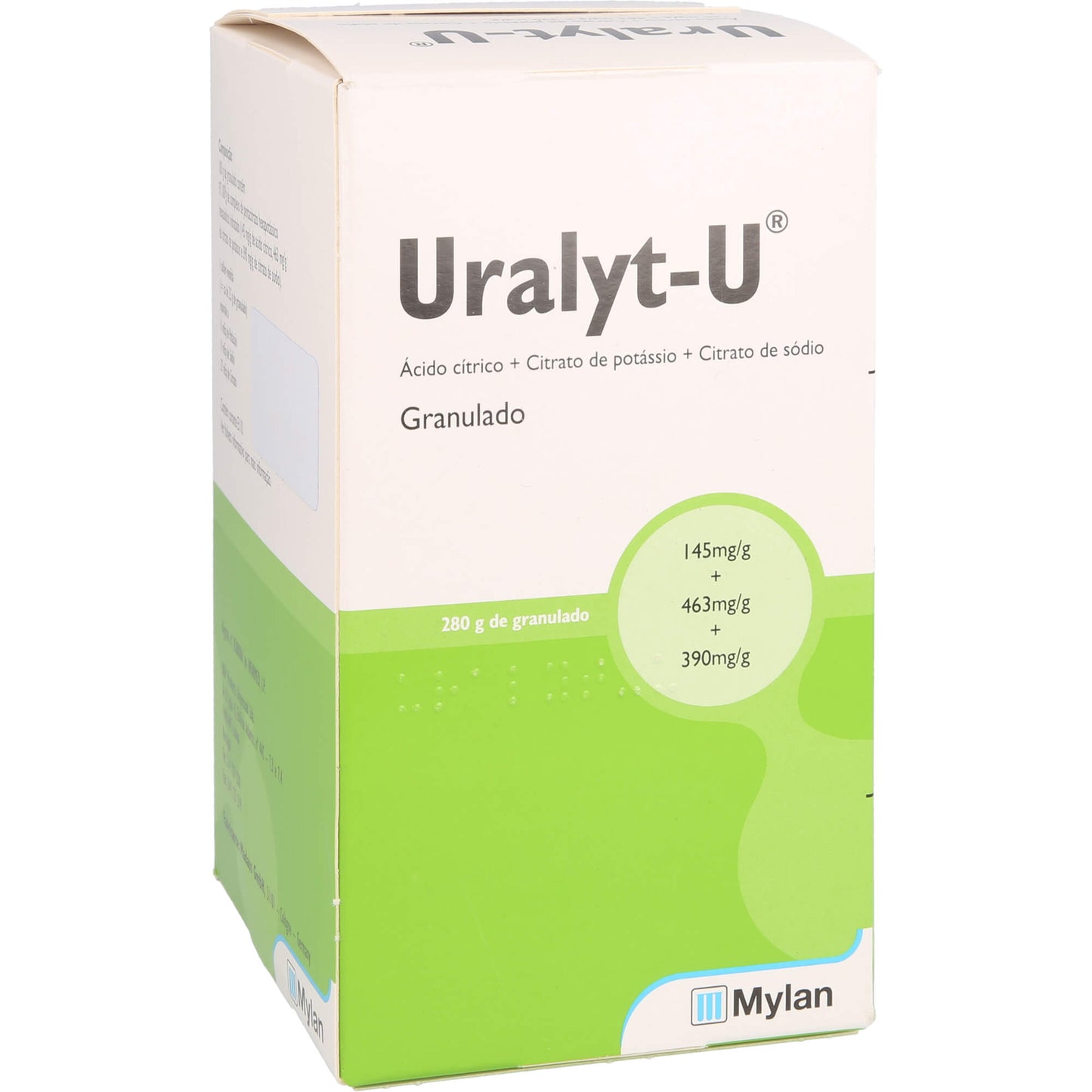 Dissolving uric acid stones and for metaphylaxis, URALYT-U Granules