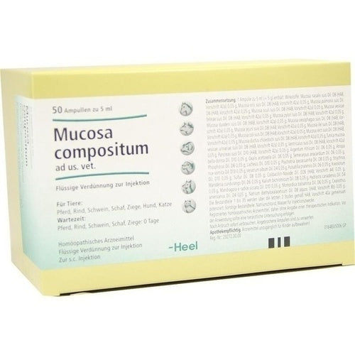 Dog, cat MUCOSA compositum ad us.vet.ampoules 50X5 ml