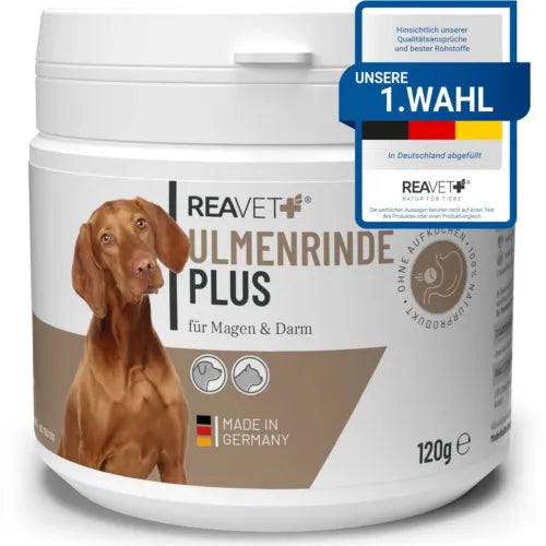 Dogs, cats feed REAVET Elm Bark Plus 120 g