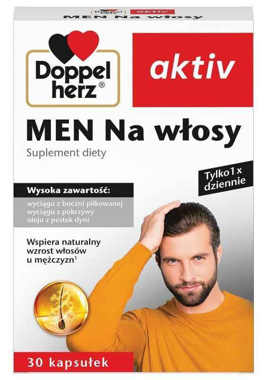 Doppelherz Aktiv Men for Hair 30 capsules